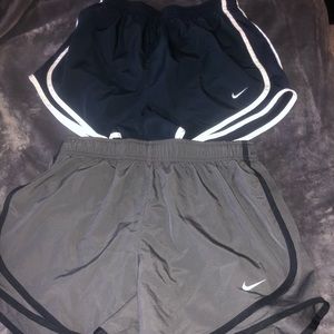 2 pair of Nike dri fit shorts